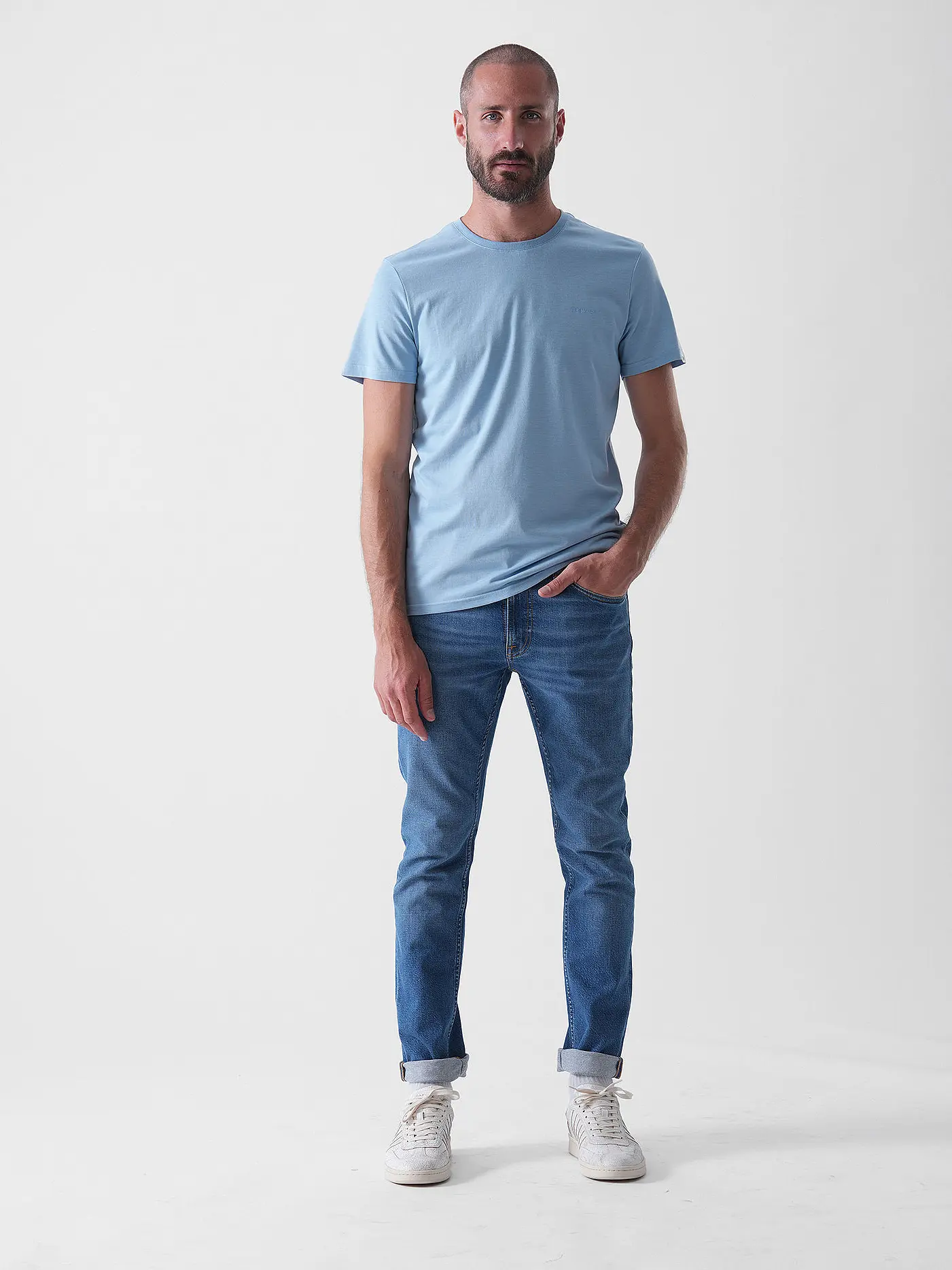 RAGWEAR | T-Shirt NEDIE | hellblau